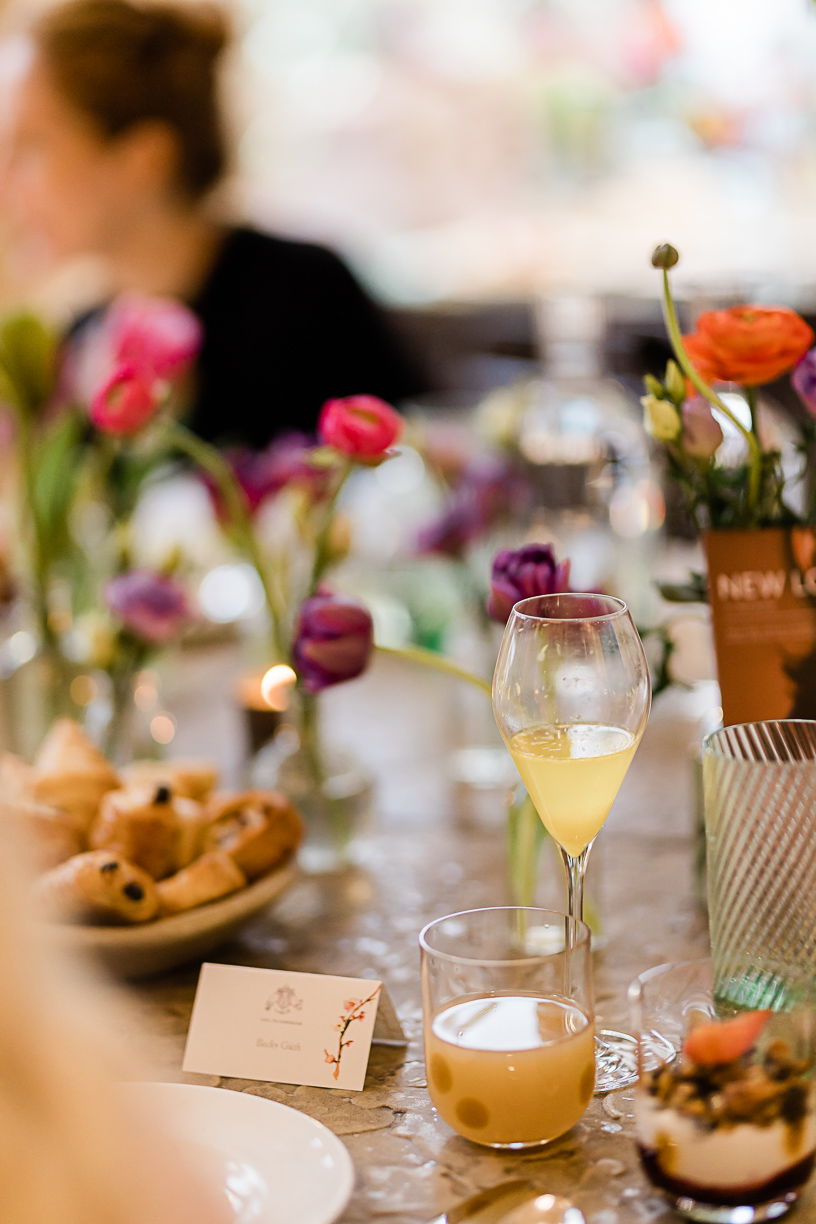 table decor at Petersham Nurseries for Astley Clarke press event SS23 by Kika MItchell Photography Chelmsford